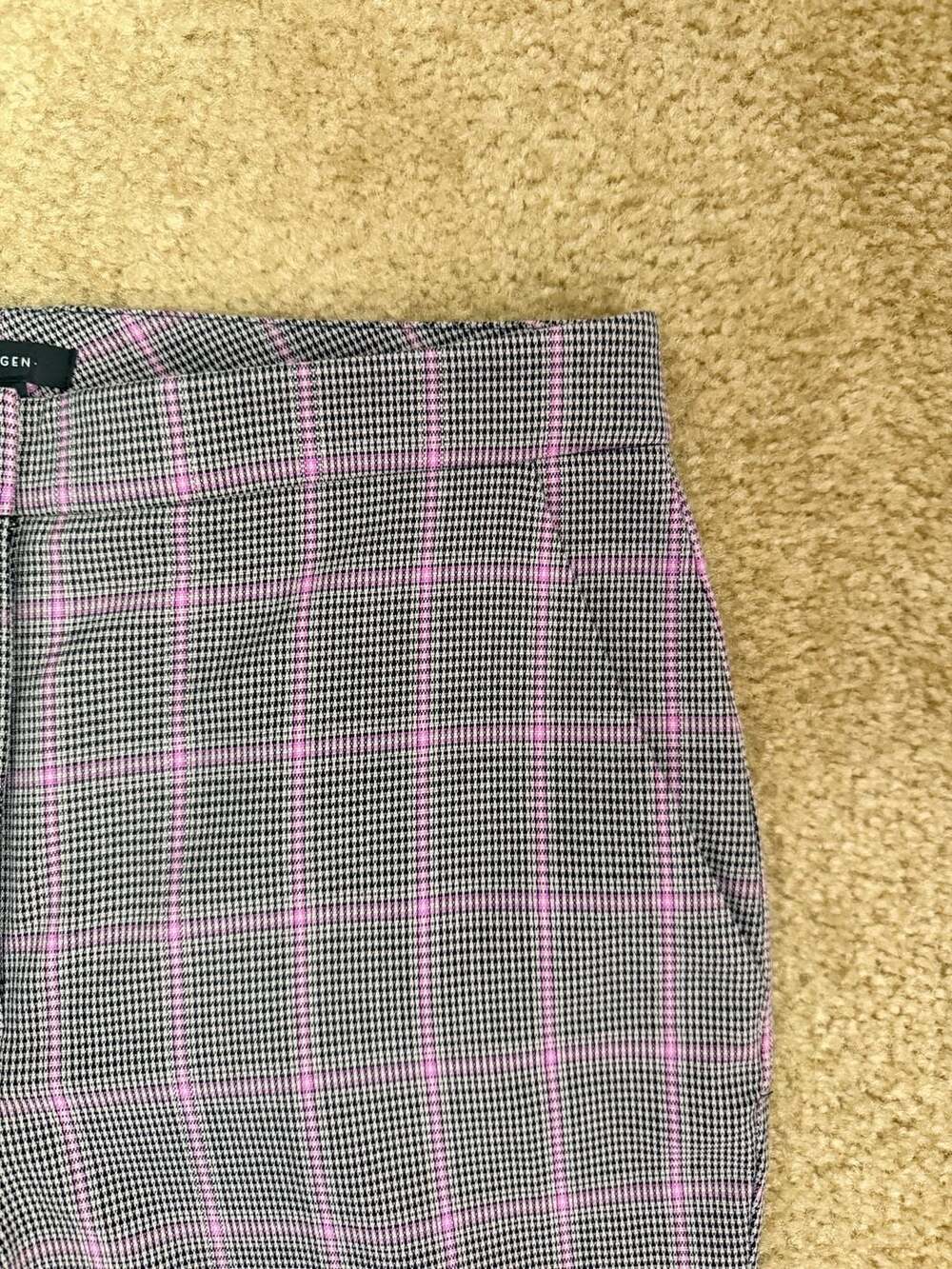 Halogen Plaid Flare Trousers Size 6 - Picture 3 of 5